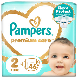 Подгузники для детей PAMPERS Premium Care (Памперс Премиум) Mini (мини) 2 от 4 до 8 кг 46 шт