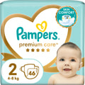 Підгузки для дітей PAMPERS Premium Care (Памперс Преміум) Mini (міні) 2 від 4 до 8 кг 46 шт