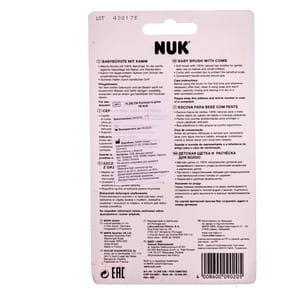 Гребінець і щітка для волосся дитячі NUK (Нук)