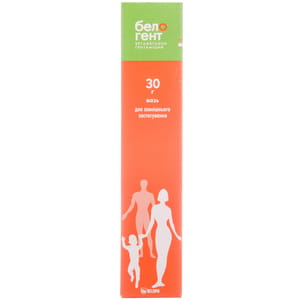 Белогент мазь д/зовн. застосув. 30г туба