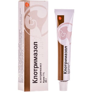 Клотримазол крем 1% туба 20г