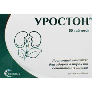 Уростон таблетки растительный комплекс для здоровья почек и мочевыводящих путей 3 блистера по 20 шт