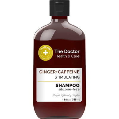 Шампунь для волосся THE DOCTOR (Зе доктор) Health & Care імбир та кофеїн стимулюючий 355мл