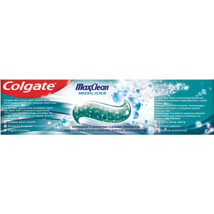 Зубная паста COLGATE (Колгейт) Max Clean Mineral Scrub 75 мл