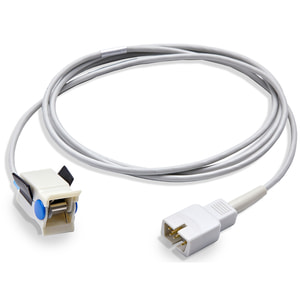 Пульсоксиметр укомплектован датчиком Sp02 для взрослого G1B