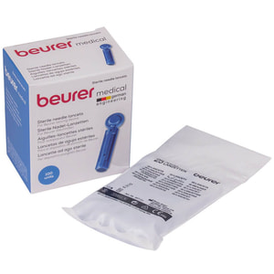 Ланцети Beurer (Бойрер) для всіх систем контроля рівня глюкози в крові упаковка 100 шт