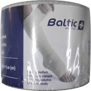 Бинт эластичный медицинский LAUMA (Лаума) модель 3 средней растяжимости компрессионный размер 5 м х 8 см