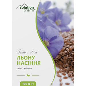 Льна семя 100г Solution Pharm