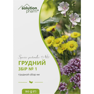 Грудний збір №1 50г Solution Pharm