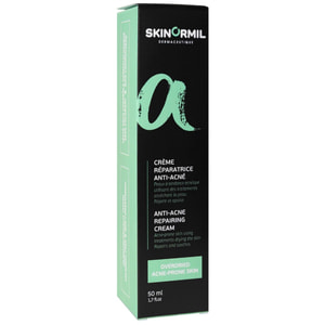 Крем для обличчя SKINORMIL (Скінорміл) Анти-акне відновлюючий для жирної зневоженої шкіри 50 мл
