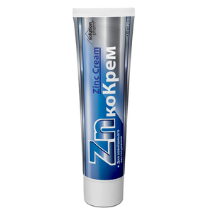 ЦинкоКрем крем для зовнішнього застосування антисептичний, протизапальний туба 30 мл Solution pharm