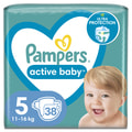Подгузники для детей PAMPERS Active Baby (Памперс Актив Бэби) 5 от 11 до 16 кг 38 шт