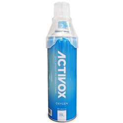 Інгалятор кисневий портативний рекреаційний ACTIVOX (Активокс) у термоусадочній упаковці, з концентрацією кисню 99 % 8 л модель AR-001