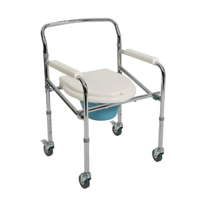 Кресло с санитарным оснащением с колесиками регулированное модель PR-771