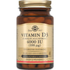 Витамин Д3 SOLGAR (Солгар) капсулы по 4000 МЕ флакон 60 шт
