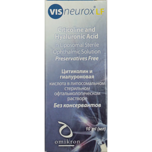 Виснеурокс ЛФ раствор для глаз офтальмологический флакон 10 мл
