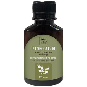 Масло репейное против выпадения волос DR.NICE (Доктор Найс) с экстрактом лопуха 100 мл