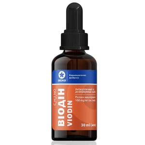 Виодин р-р накож. 100мг/мл фл. 30мл
