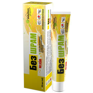 Без шрам гель для регенерации и восстановления кожи от рубцов 30 мл Solution pharm