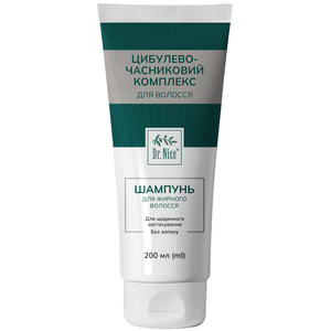 Шампунь для жирных волос DR.NICE (Доктор Найс) Луково-чесночный комплекс 200 мл
