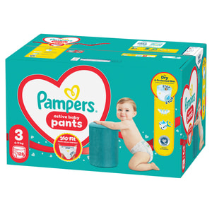 Підгузки-трусики для дітей PAMPERS Pants (Памперс Пантс) Midi (Міді) 3 від 6 до 11 кг упаковка 128 шт