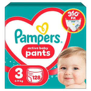 Підгузки-трусики для дітей PAMPERS Pants (Памперс Пантс) Midi (Міді) 3 від 6 до 11 кг упаковка 128 шт