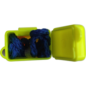 Беруші вкладиші вушні протишумові TRIDENT (Тридент) 1271 з тасьмою в футлярі помаранчеві 1 пара