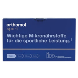 Ортомол Спорт Омега 3 (Orthomol Sport + Omega3) витаминный комплекс для спортсменов флаконы + капсулы + таблетки на курс 7 дней