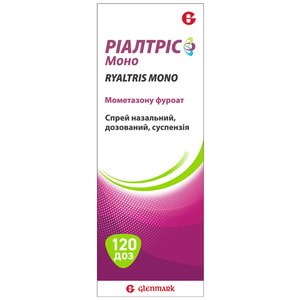 Ріалтріс Моно спрей назал. сусп. 50мкг/доза фл. 120доз