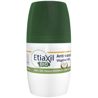 Антиперспірант кульковий органічний ETIAXIL (Етіаксил) 48 годин з запахом кокосу флакон 50 мл