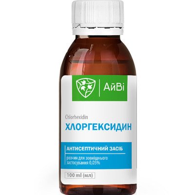 Хлоргексидин р-н 0,05% з насад. фл. 100мл АйВі
