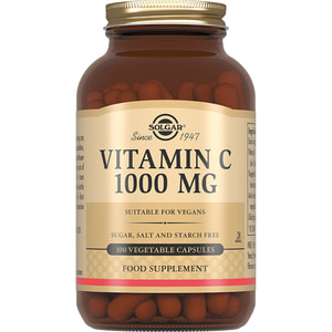 Вітамін С SOLGAR (Солгар) капсули по 1000 мг флакон 100 шт