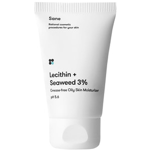 Крем для обличчя SANE (Сейн) для жирної шкіри з лецитином та морськими водоростями 3% 40 мл