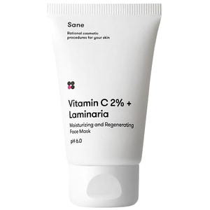 Маска для обличчя SANE (Сейн) зволожуюча з вітаміном С 40 мл