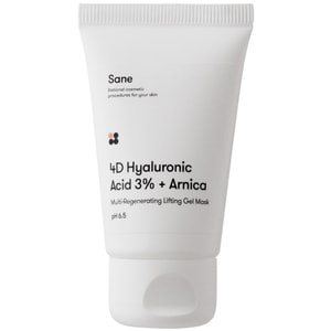 Ліфтинг-маска для обличчя SANE (Сейн) з гіалуроновою кислотою мультирегенеруюча миттєва 40 мл