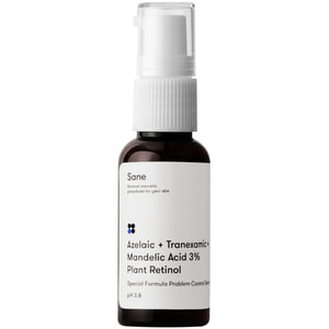Сыворотка для лица SANE (Сейн) для проблемной кожи с кислотами и ретинолом в липосомах 30 мл