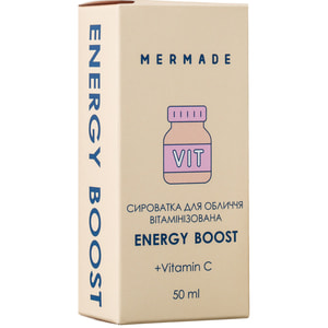 Сироватка для обличчя MERMADE (Мермейд) вітамінізована Energy Boost 50 мл