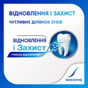 Зубная паста SENSODYNE (Сенсодин) Восстановление и защита с фтором 75 мл NEW