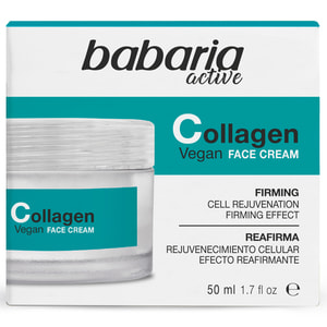 Крем для обличчя BABARIA (Бабарія) з рослинним колагеном омолоджуючий 50 мл