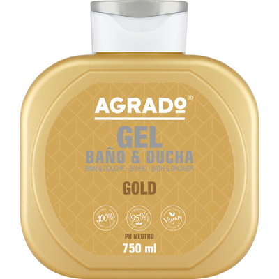 Гель для душу AGRADO (Аградо) Золото 750 мл