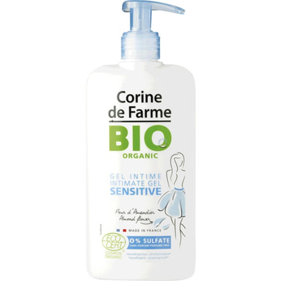 Гель для інтимної гігієни CORINE DE FARME (Корін де Фарм) для чутливої шкіри без сульфатів 250 мл