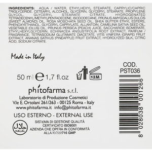 Крем для обличчя PHYTO SINTESI (Фіто Сінтезі) для пружності шкіри з еластаном 50 мл