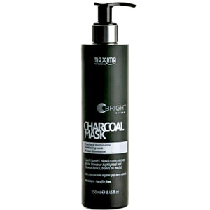 Маска для волос MAXIMA (Максима) для придания холодных оттенков светлых волос с активированным углем 250 мл