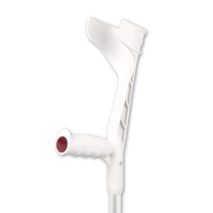 Костыль подлокотный алюминиевый REBOTEC (Реботек) с опорой высота 96-118,5 см модель ECO 120 цвет серый