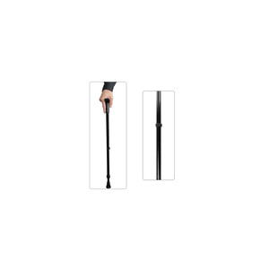 Палиця алюмінієва REBOTEC (Реботек) висота 73-96 см колір чорний модель SIMPLEX