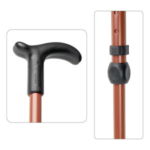 Трость алюминиевая REBOTEC (Реботек) высота 73-96 см цвет медный модель SIMPLEX