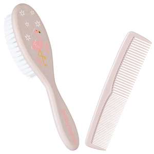 Расчёска и щётка из искусственной щетиной детская BABY-NOVA (Беби нова) для девочки цвет в ассортименте