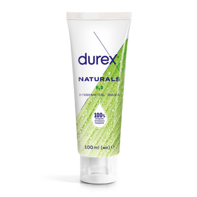 Интимный гель-смазка DUREX (Дюрекс) Naturals (Нейчералс) из натуральных ингредиентов без красителей и ароматизаторов (лубрикант) 100 мл NEW