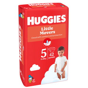 Подгузники для детей HUGGIES (Хаггис) Ultra Comfort Unisex Jumbo (Ультра комфорт унисекс джамбо) 5 от 11 кг до 25 кг 42 шт