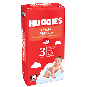 Підгузки для дітей HUGGIES (Хагіс) Ultra Comfort Unisex Jumbo (Ультра комфорт) 3 від 4 до 9 кг 56 шт